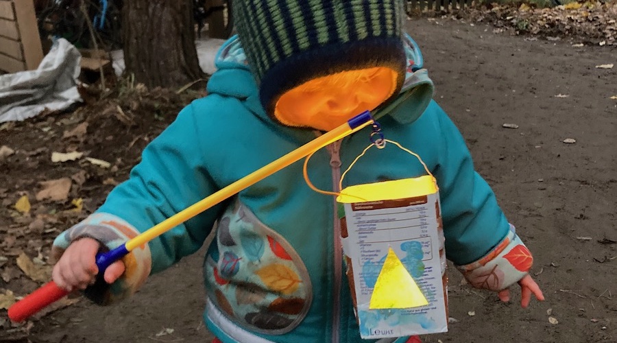 Hier unten leuchten wir